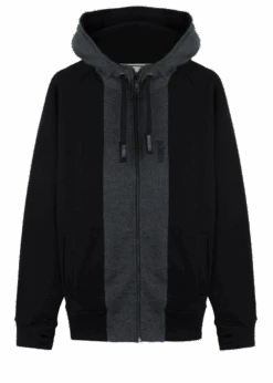 Sweatjacke STRIPPEN Black