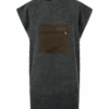Kinder-Surf-Poncho MALIA Anthracite