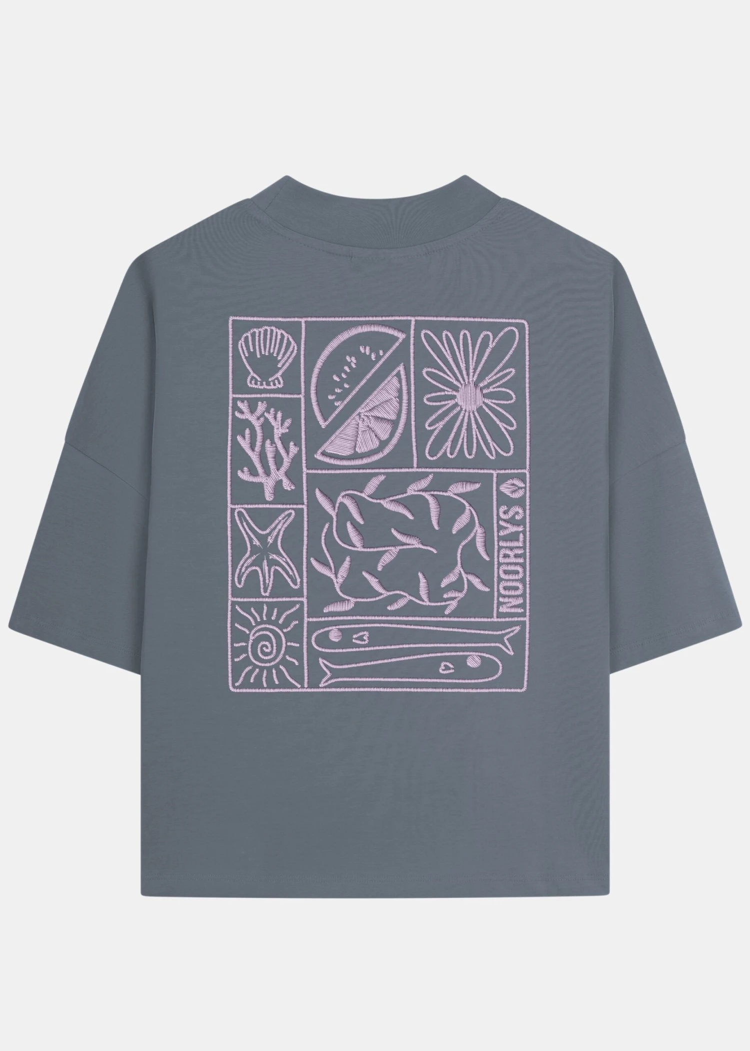 Heavy-T-Shirt ZITRONELLA StormyWeather/PersianViolet 3 Heavy-T-Shirt ZITRONELLA StormyWeather/PersianViolet – Bild 3