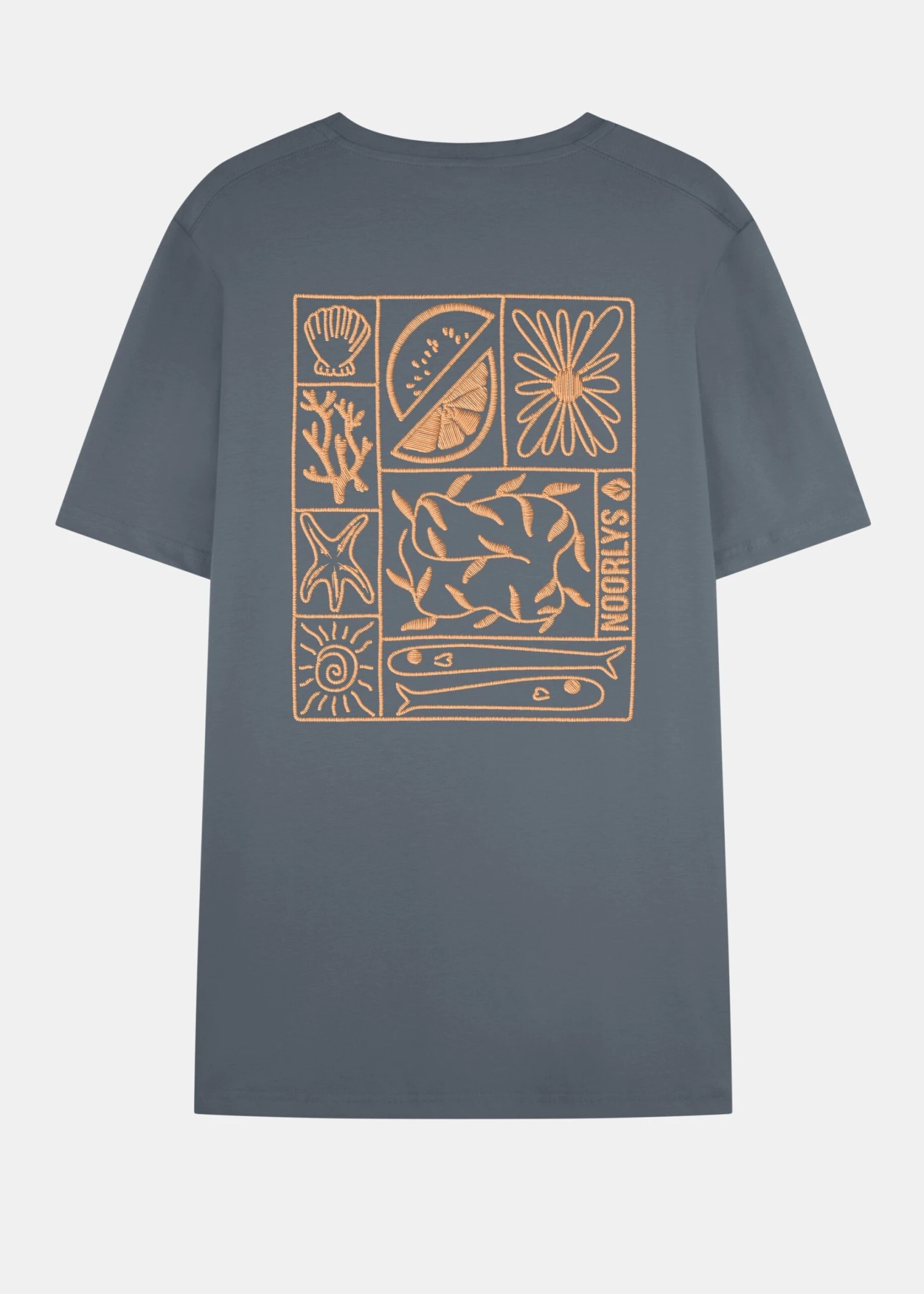 Heavy-T-Shirt ZITRUS StormyWeather/Tangerine 3 Heavy-T-Shirt ZITRUS StormyWeather/Tangerine – Bild 3