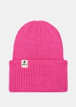 Wollmütze KARLI HotPink 12 Wollmütze KARLI HotPink -Noorlys Merinowollmuetze KARLI HotPink