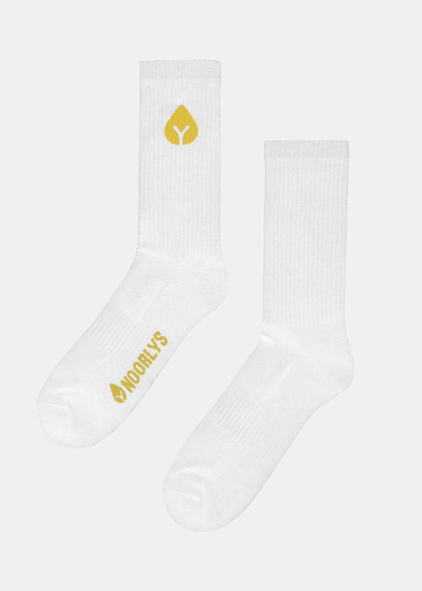 Socken MOOI White/Zitrone 1 Socken MOOI White/Zitrone