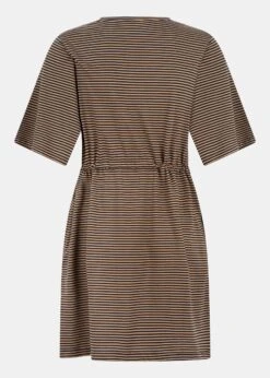 Sommerkleid RINGEL CappuccinoStriped -Noorlys Sommerkleid RINGEL CappuccinoStriped h