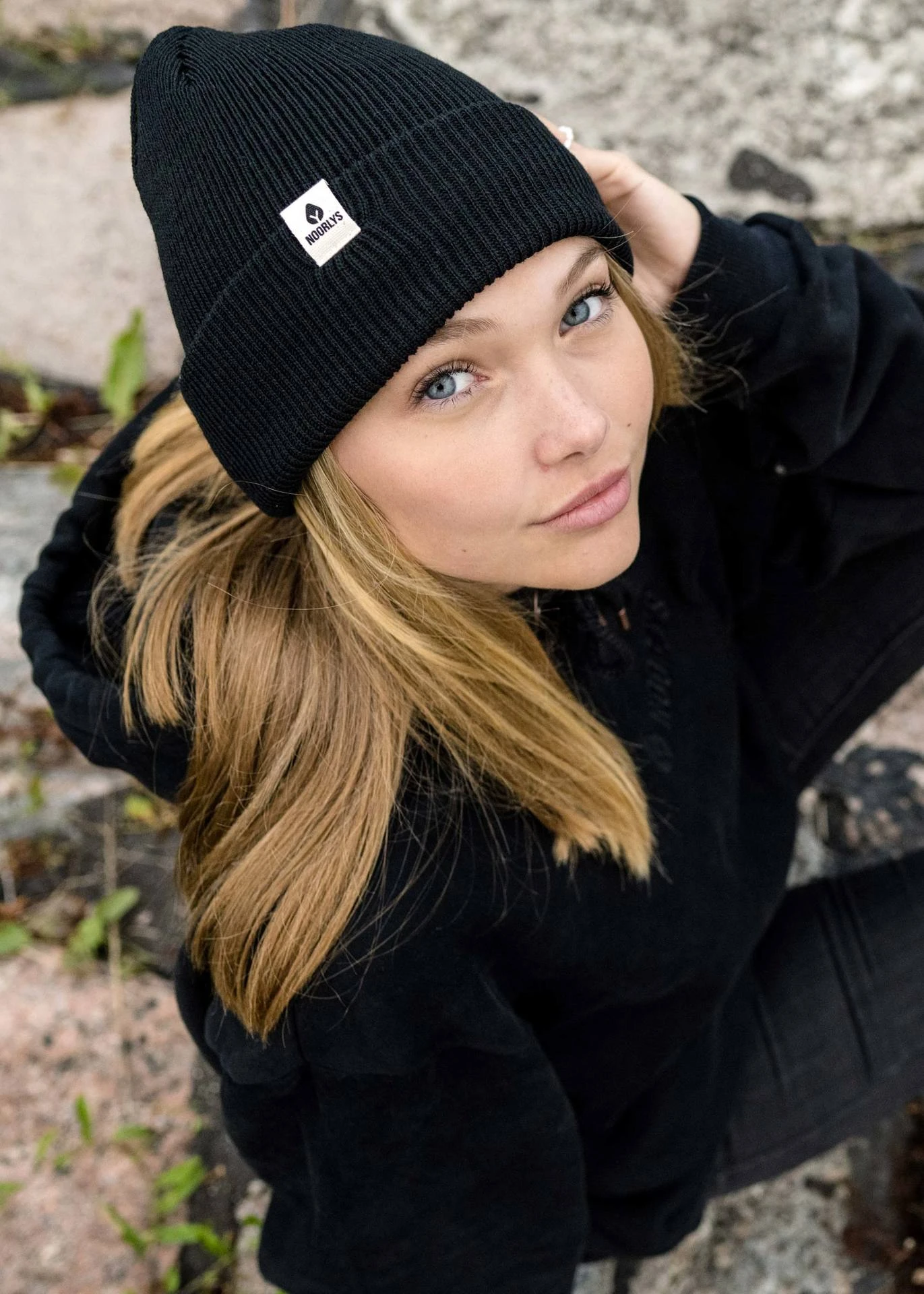 Wollmütze TOMKE Schwarz 6 Wollmütze TOMKE Schwarz – Bild 6