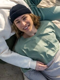 Fischermütze LUAN Marine 10 Fischermütze LUAN Marine -Noorlys beanie nachhaltig fair produziert men hoodie mode maenner fashion gemuetlich bio baumwolle