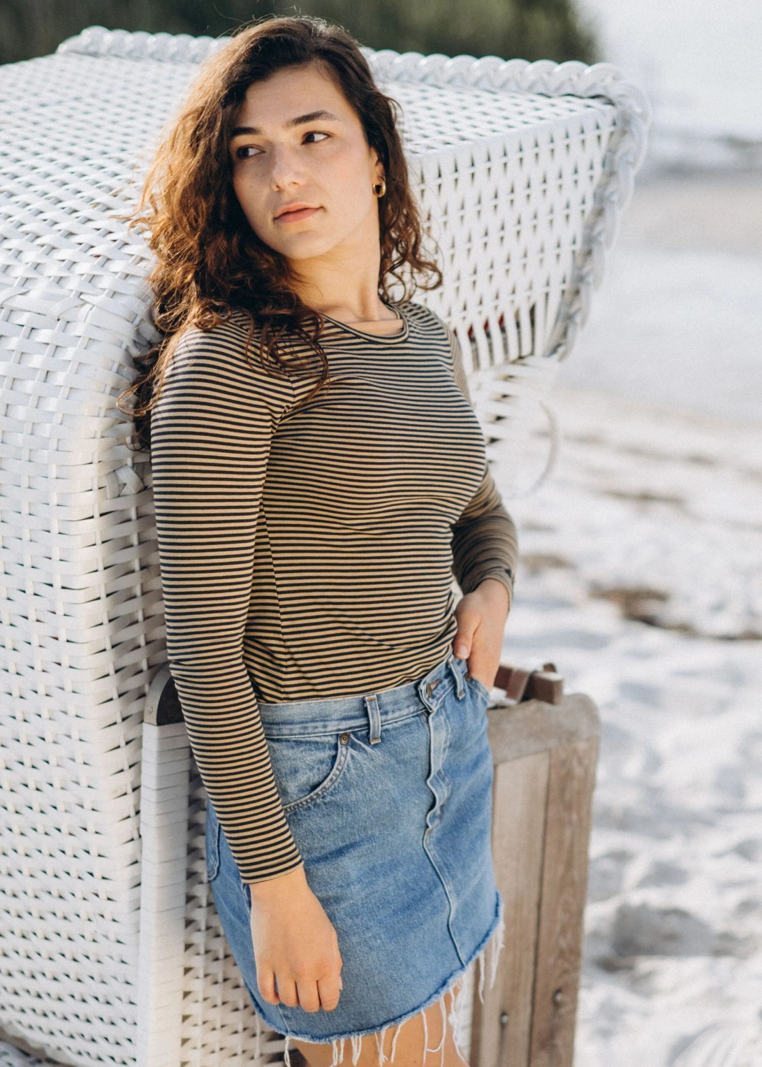 Longsleeve LINDA CappuccinoStriped 3 Longsleeve LINDA CappuccinoStriped – Bild 3