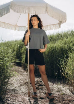 Basic Heavy T-Shirt SWOORESA StormyWeather 9 Basic Heavy T-Shirt SWOORESA StormyWeather -Noorlys bio maenner frauen strand nachhaltig faire sommer mode bio 30