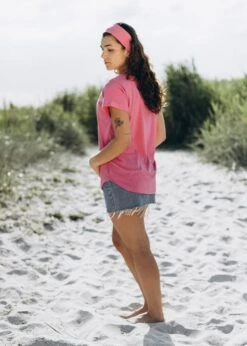 T-Shirt SCHIER VintagePink 10 T-Shirt SCHIER VintagePink -Noorlys bio maenner frauen strand nachhaltig faire sommer mode bio 38