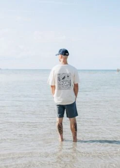 Heavy-T-Shirt ZITRUS PearledIvory/StormyWeather 10 Heavy-T-Shirt ZITRUS PearledIvory/StormyWeather -Noorlys bio sommer maenner frauen strand nachhaltig faire mode bio summer 113