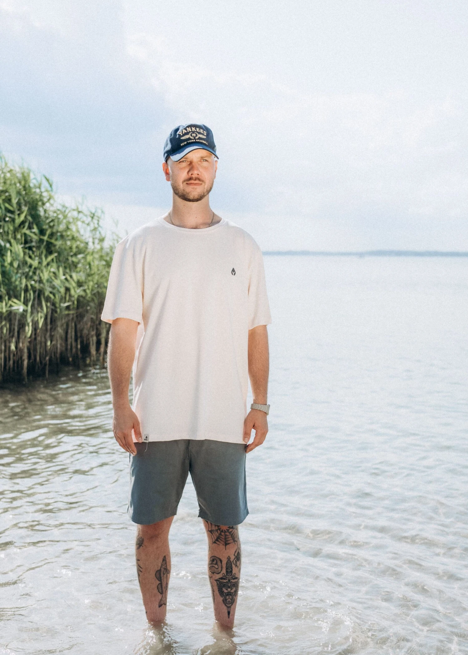 Heavy-T-Shirt ZITRUS PearledIvory/StormyWeather 7 Heavy-T-Shirt ZITRUS PearledIvory/StormyWeather – Bild 7