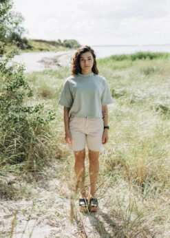 Heavy-T-Shirt ZITRONELLA DesertSage/CameoGreen 12 Heavy-T-Shirt ZITRONELLA DesertSage/CameoGreen -Noorlys bio sommer maenner frauen strand nachhaltig faire mode bio summer 12