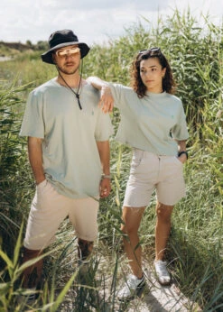 Heavy-T-Shirt ZITRONELLA DesertSage/CameoGreen 10 Heavy-T-Shirt ZITRONELLA DesertSage/CameoGreen -Noorlys bio sommer maenner frauen strand nachhaltig faire mode bio summer 15