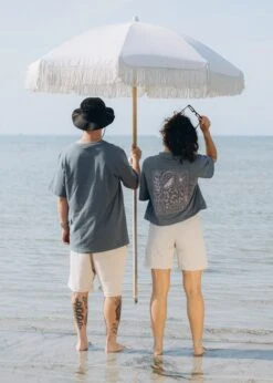 Heavy-T-Shirt ZITRONELLA StormyWeather/PersianViolet 9 Heavy-T-Shirt ZITRONELLA StormyWeather/PersianViolet -Noorlys bio sommer maenner frauen strand nachhaltig faire mode bio summer 153