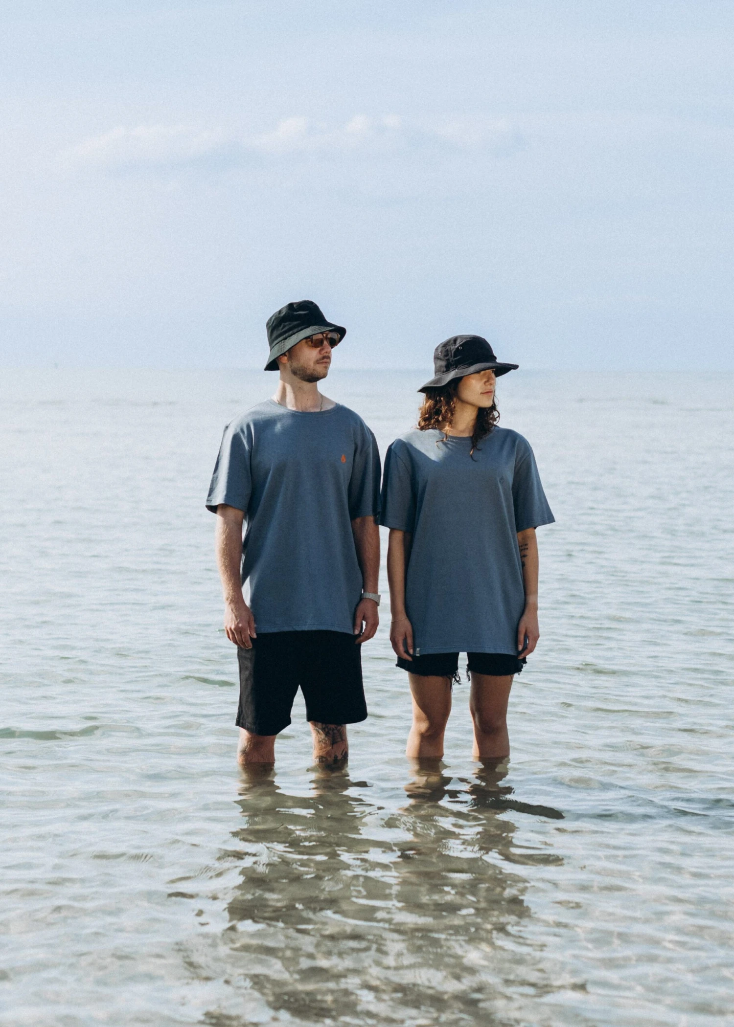 Heavy-T-Shirt ZITRUS StormyWeather/Tangerine 2 Heavy-T-Shirt ZITRUS StormyWeather/Tangerine – Bild 2