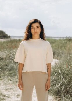 Basic Heavy T-Shirt SWOORESA PearledIvory 9 Basic Heavy T-Shirt SWOORESA PearledIvory -Noorlys bio sommer maenner frauen strand nachhaltig faire mode bio summer 38