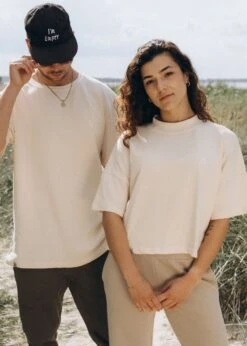 Basic Heavy T-Shirt SWOORIG PearledIvory 12 Basic Heavy T-Shirt SWOORIG PearledIvory -Noorlys bio sommer maenner frauen strand nachhaltig faire mode bio summer 41 1