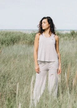 Stoffhose ODESA BrownStriped 11 Stoffhose ODESA BrownStriped -Noorlys bio sommer maenner frauen strand nachhaltig faire mode bio summer 58