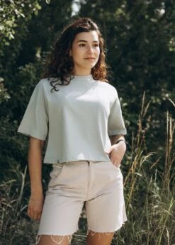 Heavy-T-Shirt ZITRONELLA DesertSage/CameoGreen 11 Heavy-T-Shirt ZITRONELLA DesertSage/CameoGreen -Noorlys bio sommer maenner frauen strand nachhaltig faire mode bio summer 8