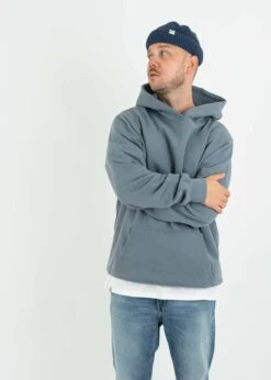 Basic-Hoodie MIKA StormyWeather 18 Basic-Hoodie MIKA StormyWeather -Noorlys bundle basic bio baumwolle fair produziert nachhaltig mann frau 85