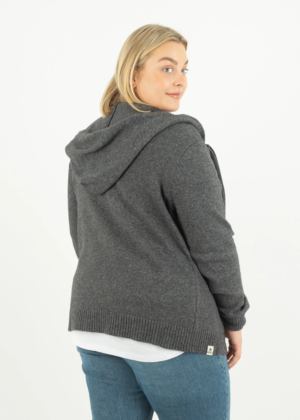 Strickjacke JULIE Anthracite 14 Strickjacke JULIE Anthracite – Bild 14