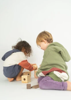 Hoodie TÜÜG GreyStone -Noorlys cold kids winter nachhaltig fair produziert warm kuschlig boxershorts winter schoen 12