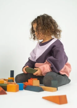 Sweater KAALV Navy -Noorlys cold kids winter nachhaltig fair produziert warm kuschlig boxershorts winter schoen