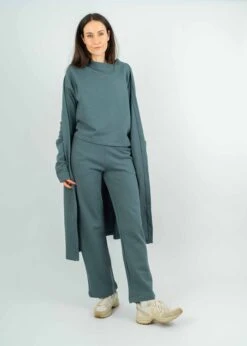 Piqué-Hose CAMILLA StormyWeather -Noorlys cool pique spring bio nachhaltig fair produziert oeko cool schoen men women kleidung fresh neu sommer new 67 bf00e9df cb7b 4ccf a78d ca4fbc1e3aca