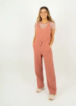 Jumpsuit ERLIS LightMahagony -Noorlys fair cool sommer frauen bio laessig weich biologisch kleidung 124