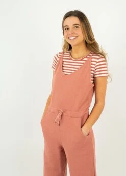 Jumpsuit ERLIS LightMahagony -Noorlys fair cool sommer frauen bio laessig weich biologisch kleidung 126