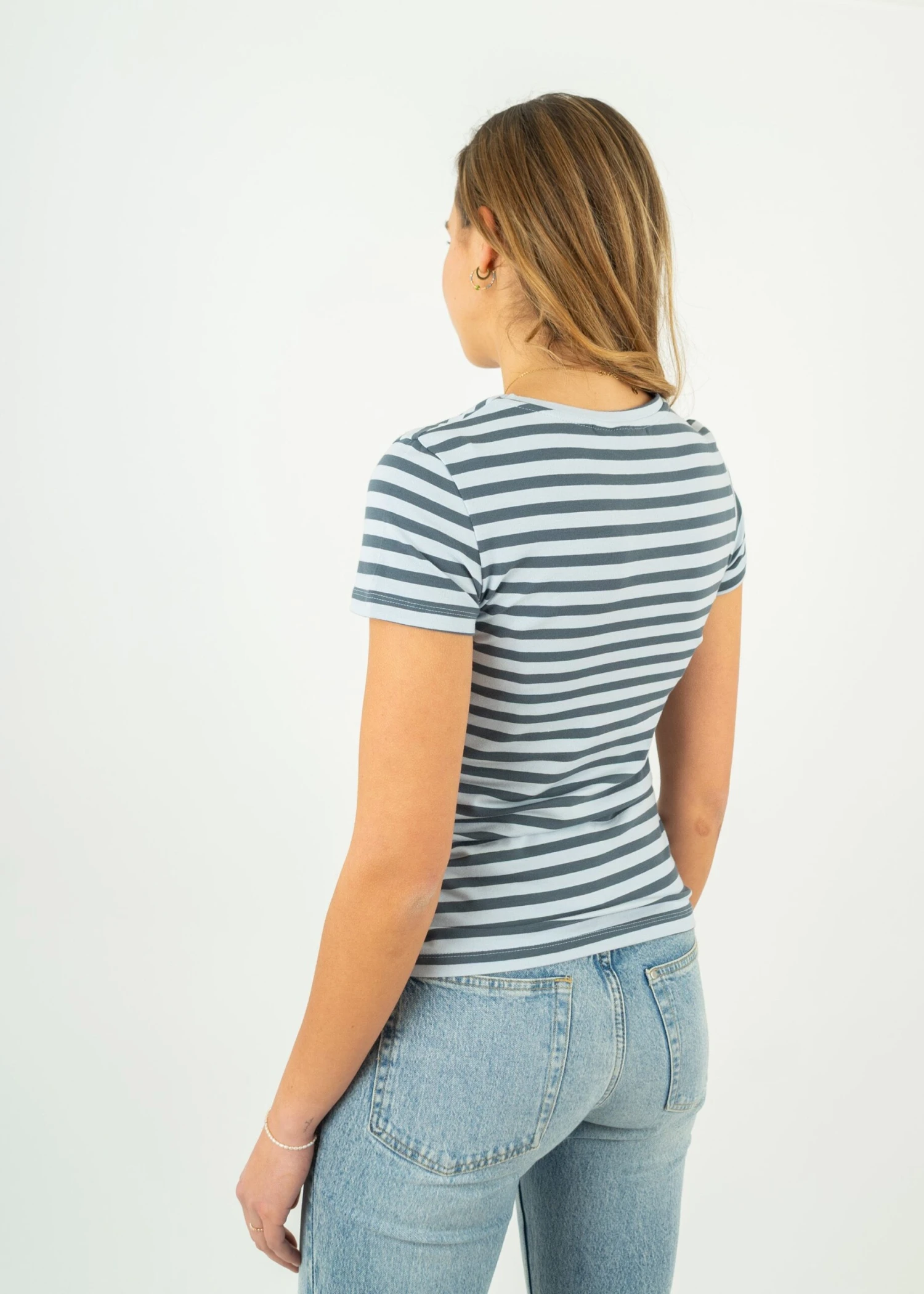 T-Shirt LINDA StormyStriped 4 T-Shirt LINDA StormyStriped – Bild 4