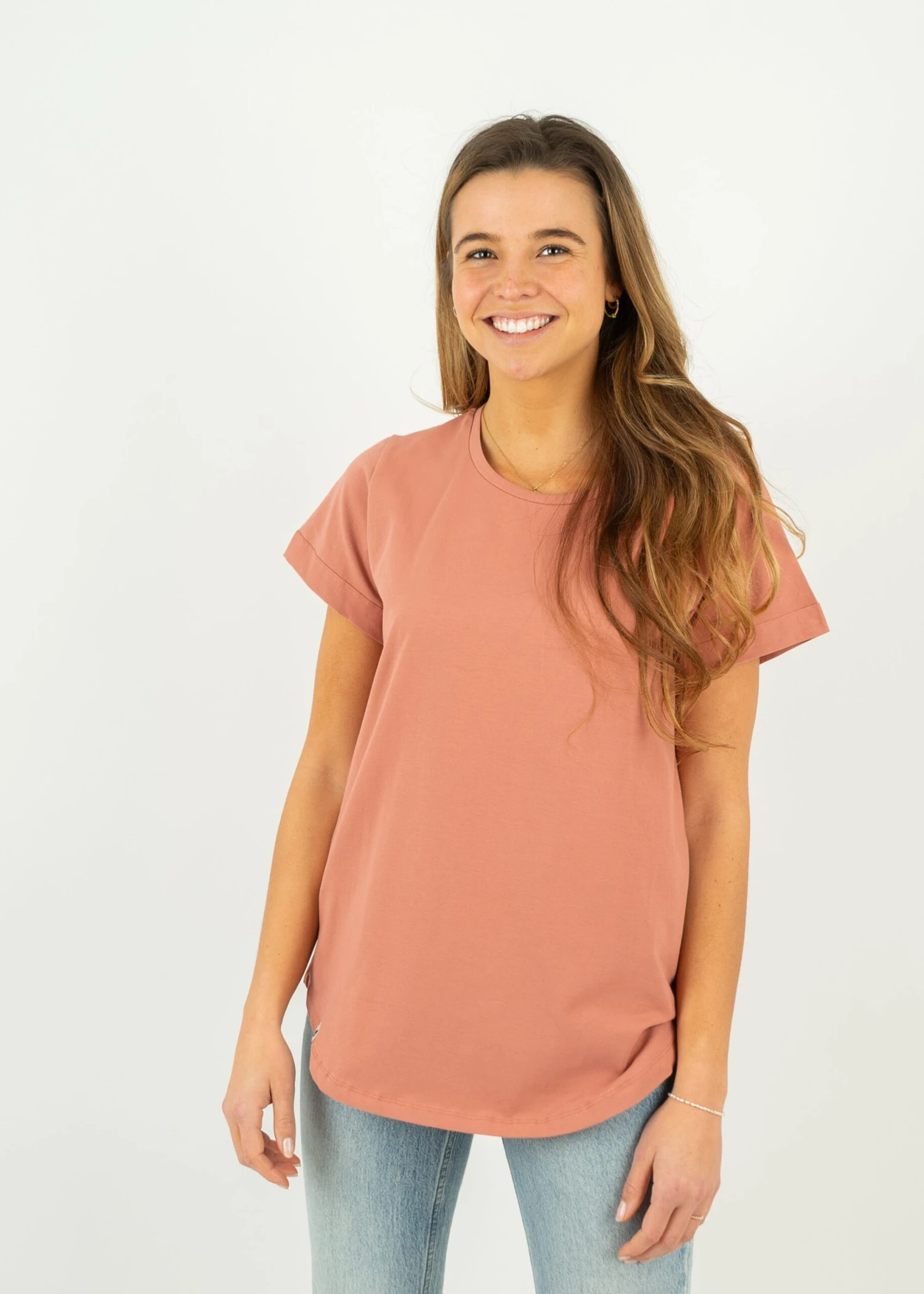 T-Shirt SCHIER LightMahagony 5 T-Shirt SCHIER LightMahagony – Bild 5