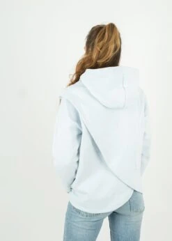 Hoodie VINGER IllusionBlue 17 Hoodie VINGER IllusionBlue -Noorlys fair cool sommer frauen bio laessig weich biologisch kleidung 2