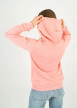 Basic-Hoodie HELENE FlamingoPink -Noorlys fair cool sommer frauen bio laessig weich biologisch kleidung 28
