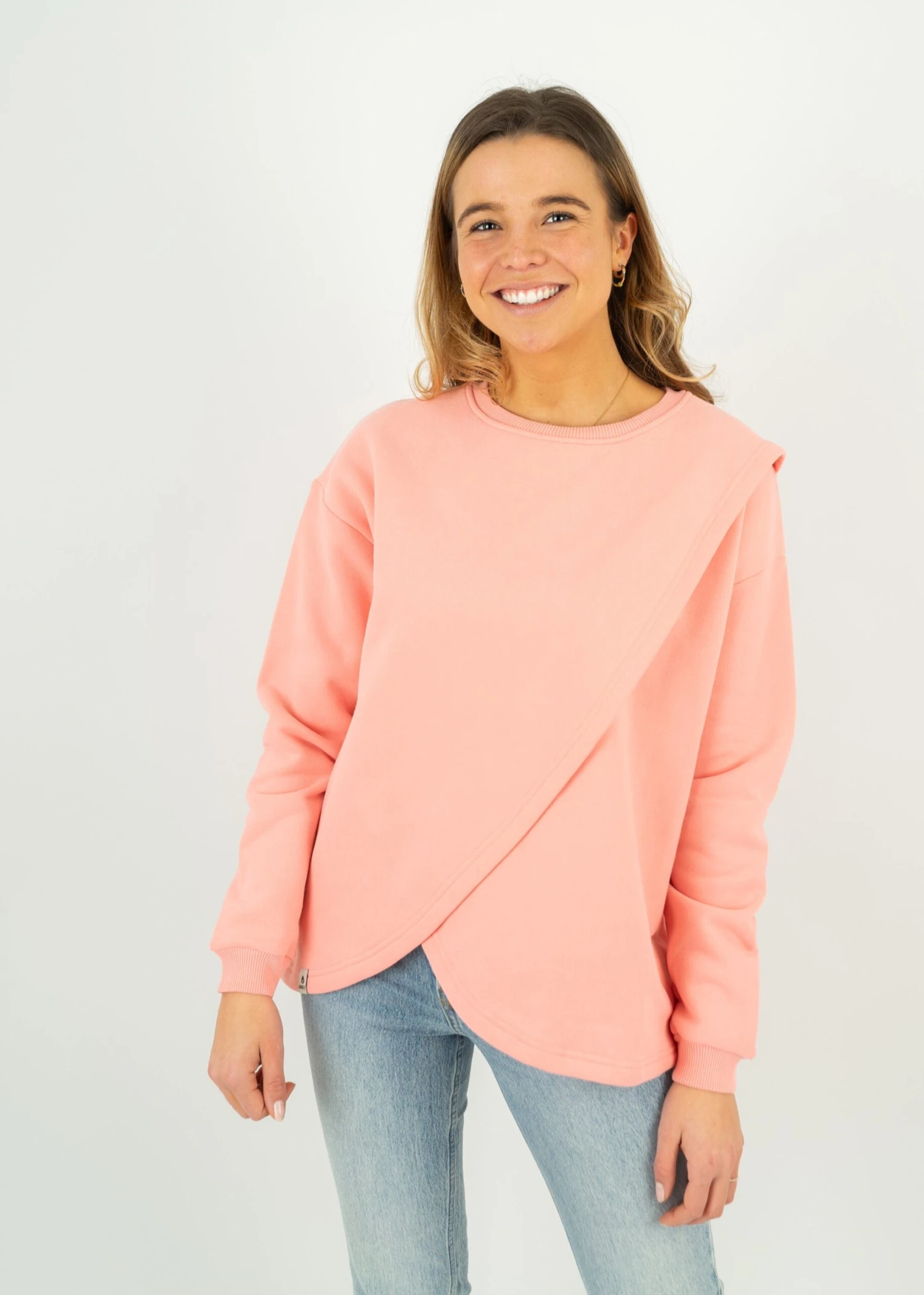 Sweater VINGER FlamingoPink 8 Sweater VINGER FlamingoPink – Bild 8