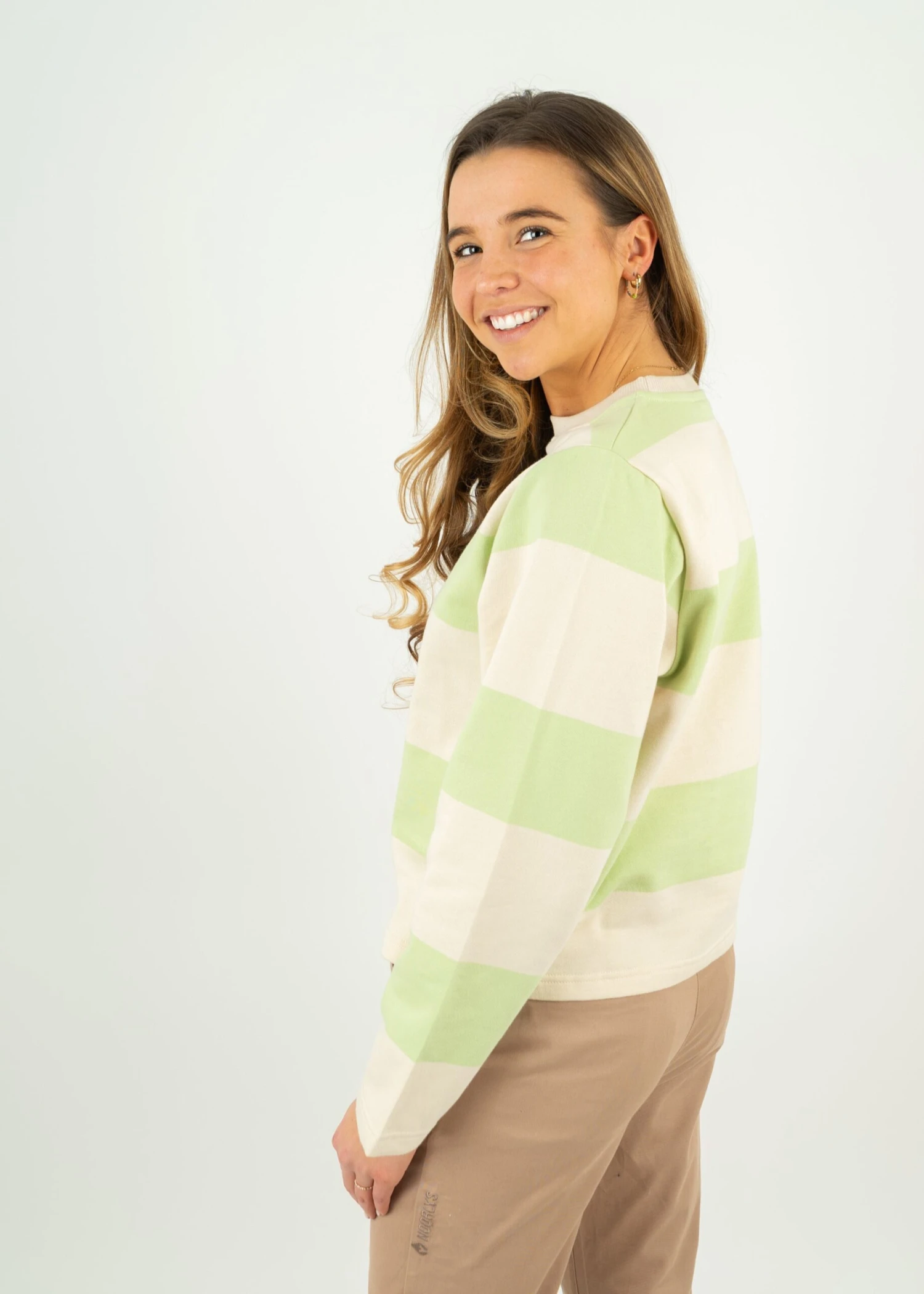 Sweater HAAVEN Green/PearledIvory 4 Sweater HAAVEN Green/PearledIvory – Bild 4