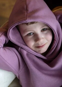 Hoodie CLASSIC NostalgiaRose -Noorlys fair trade kinder hoodie classic rosa