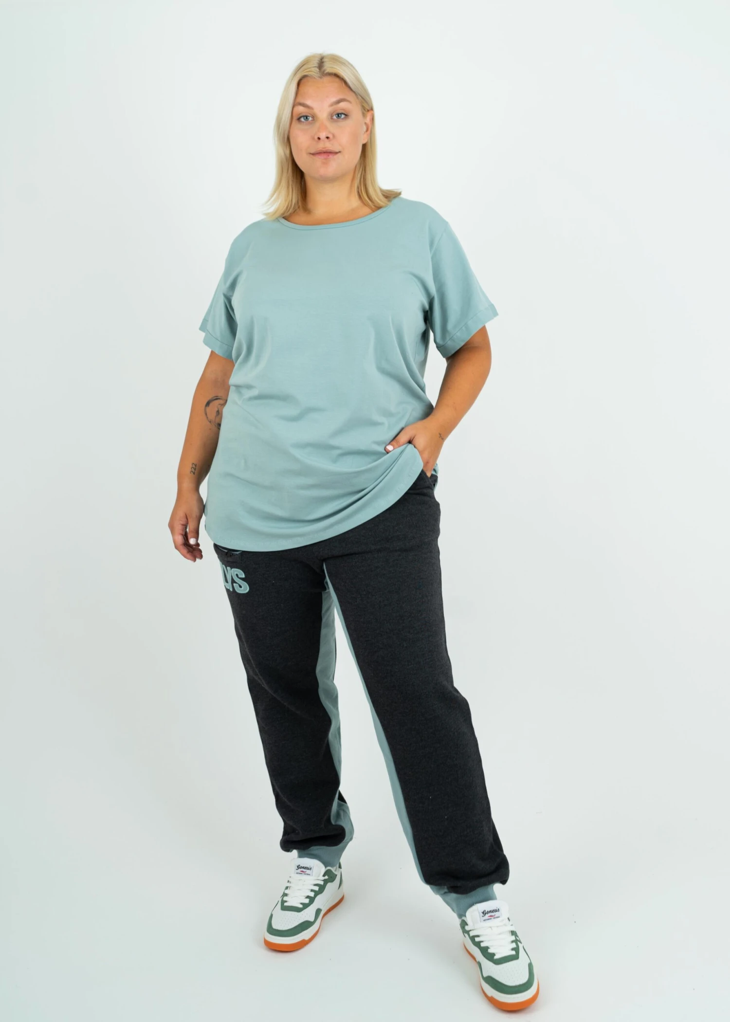 Jogginghose SUNDAG Anthracite/SilverBlue 7 Jogginghose SUNDAG Anthracite/SilverBlue – Bild 7