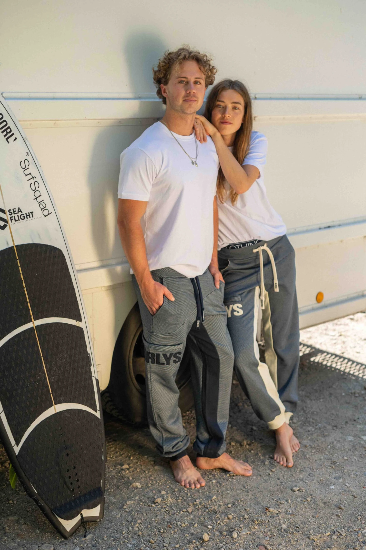 Jogginghose SUNDAG MarineStriped/Navy 2 Jogginghose SUNDAG MarineStriped/Navy – Bild 2