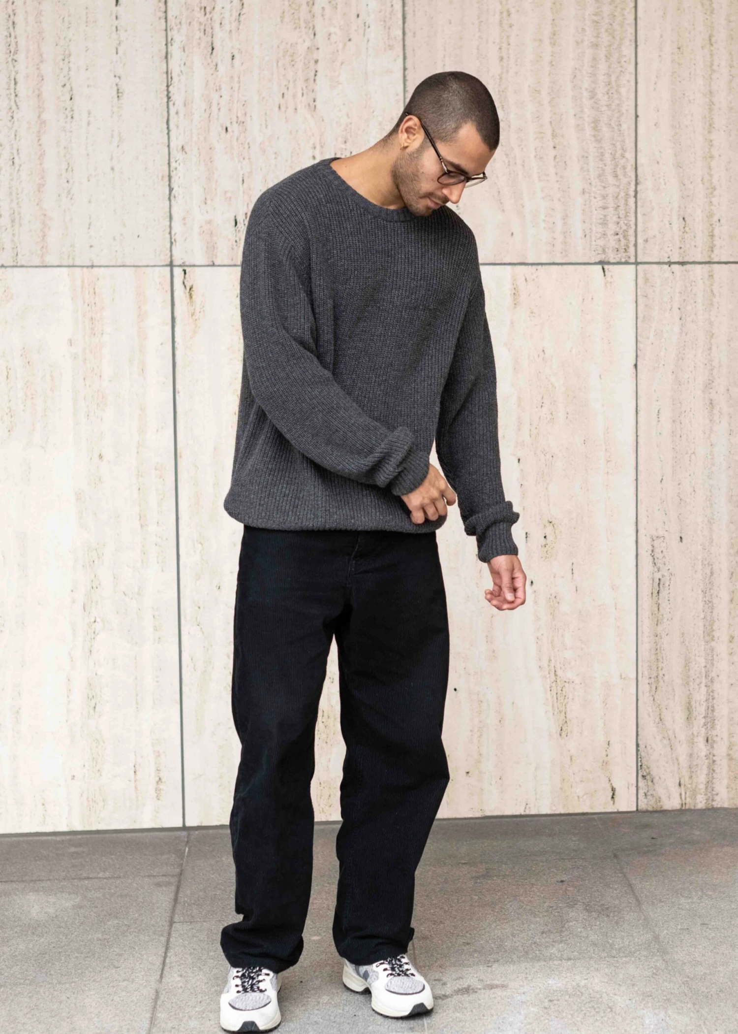 Strickpullover SLICHT Anthracite 7 Strickpullover SLICHT Anthracite – Bild 7