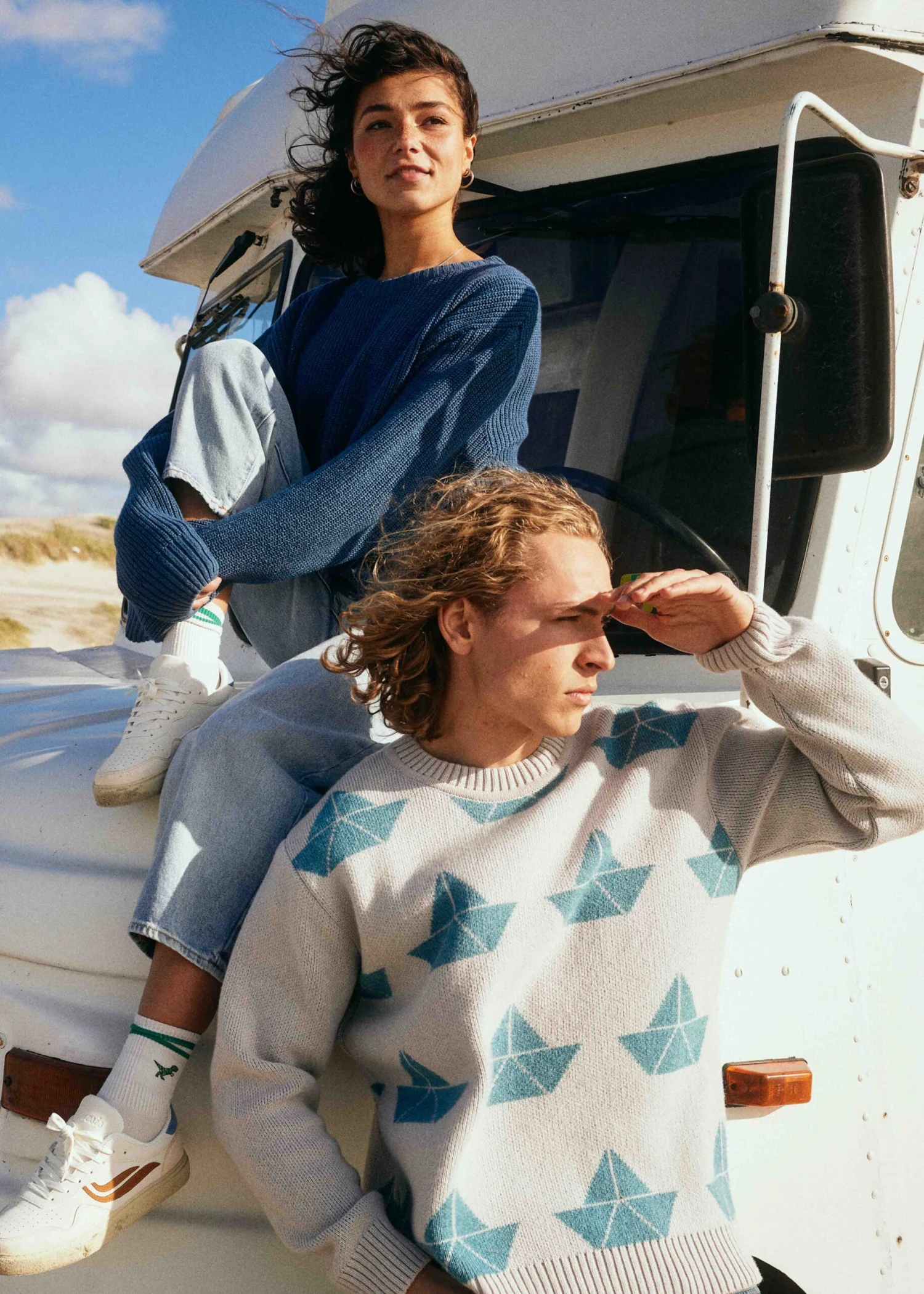 Strickpullover SLICHT DenimBlue 5 Strickpullover SLICHT DenimBlue – Bild 5