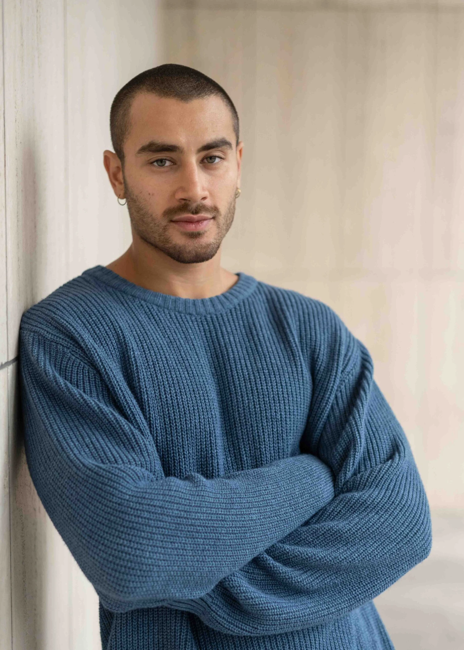 Strickpullover SLICHT DenimBlue 6 Strickpullover SLICHT DenimBlue – Bild 6