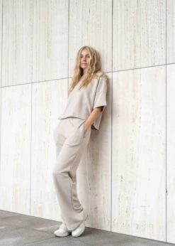 Piqué-T-Shirt GROOT SmokeGrey -Noorlys gemuetlich laessig cool winter kuschlig weich warm 79