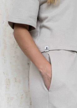 Piqué-T-Shirt GROOT SmokeGrey -Noorlys gemuetlich laessig cool winter kuschlig weich warm 82