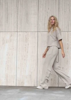 Piqué-T-Shirt GROOT SmokeGrey -Noorlys gemuetlich laessig cool winter kuschlig weich warm 87