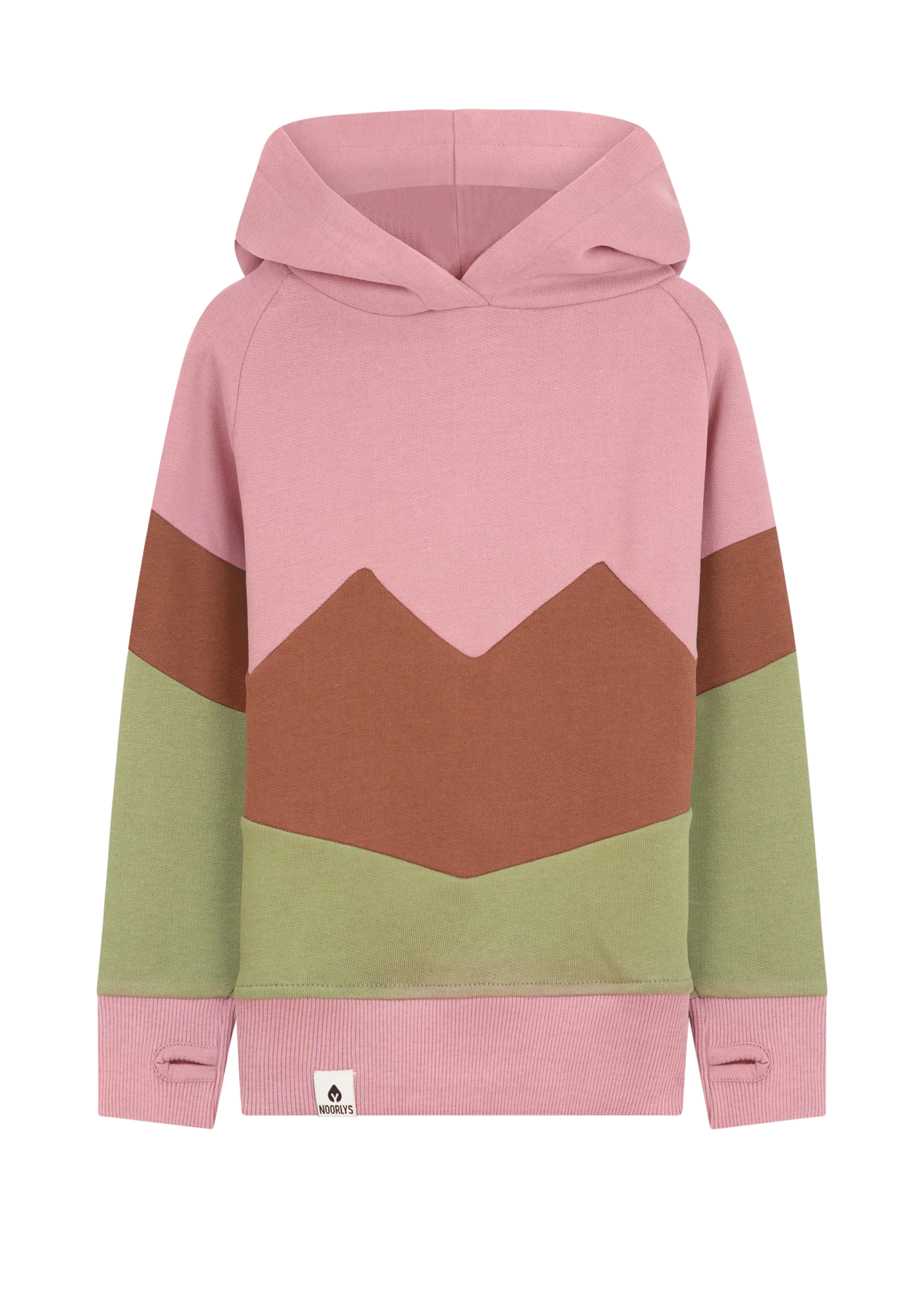 GOTS Hoodie BEEVERN NostalgiaRose 1 GOTS Hoodie BEEVERN NostalgiaRose