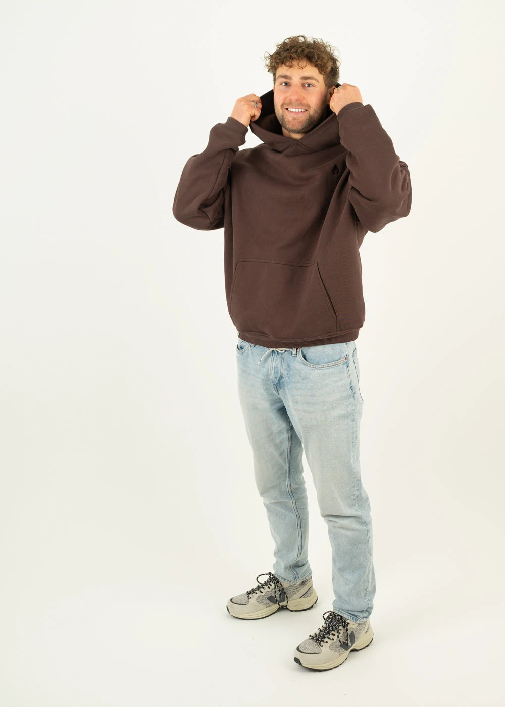 Heavy-Sweat Hoodie SWOOR SealBrown 8 Heavy-Sweat Hoodie SWOOR SealBrown – Bild 8