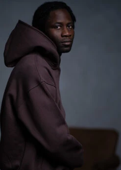 Heavy-Sweat Hoodie SWOOR SealBrown 28 Heavy-Sweat Hoodie SWOOR SealBrown -Noorlys heavy sweat new nachhaltig fair produziert warm kuschlig schoen 148