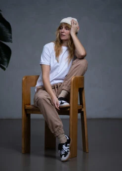 Jogger-Chino MAANDAG Camel 27 Jogger-Chino MAANDAG Camel -Noorlys heavy sweat new nachhaltig fair produziert warm kuschlig schoen 203