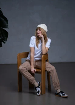 Jogger-Chino MAANDAG Camel 31 Jogger-Chino MAANDAG Camel -Noorlys heavy sweat new nachhaltig fair produziert warm kuschlig schoen 205