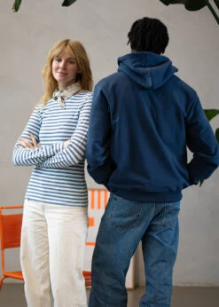 Longsleeve LINDA StormyStriped 15 Longsleeve LINDA StormyStriped -Noorlys heavy sweat new nachhaltig fair produziert warm kuschlig schoen 325